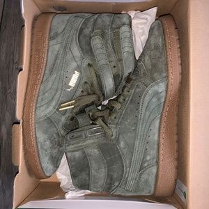 Olive High-top Puma